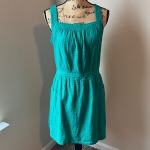 Universal Thread Teal Sleeveless Mini Dress